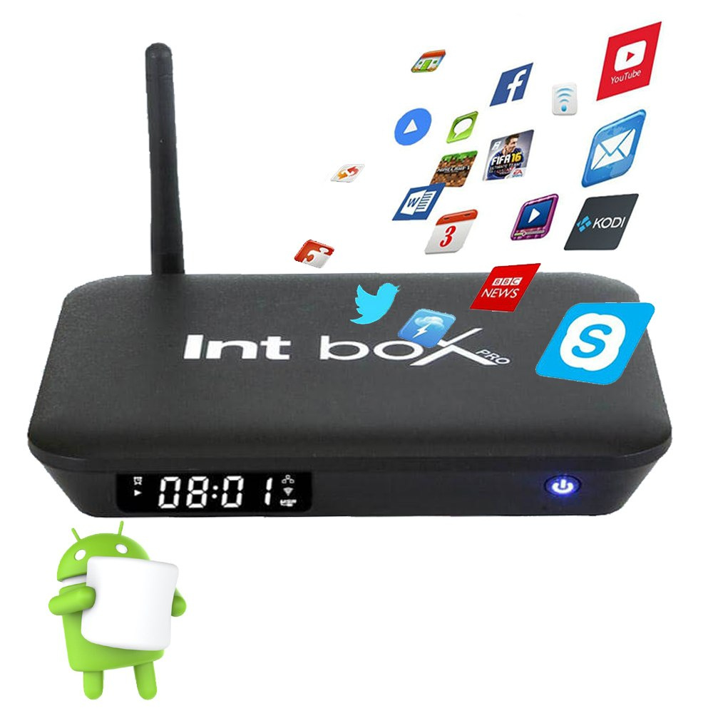 Int box i8 pro android 6.0 TV Box 2GB + klawiatura INTBOXI8PROI8