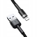 Końcówki USB i Lightning w kablu Baseus Cafule