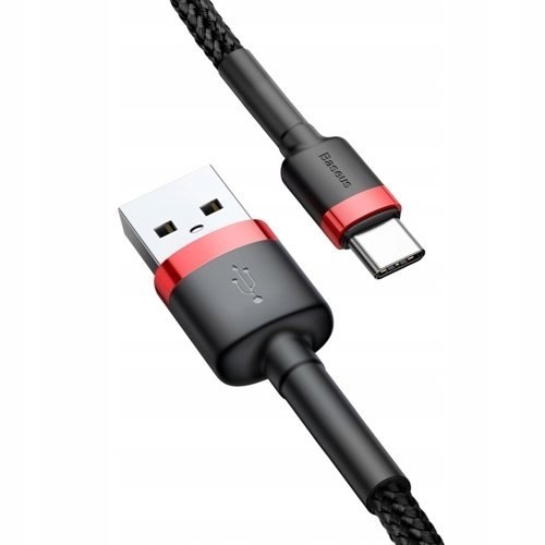 Końcówki kabla Baseus Cafule USB C i USB