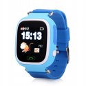 smartwatch q90 w kolorze niebieskim