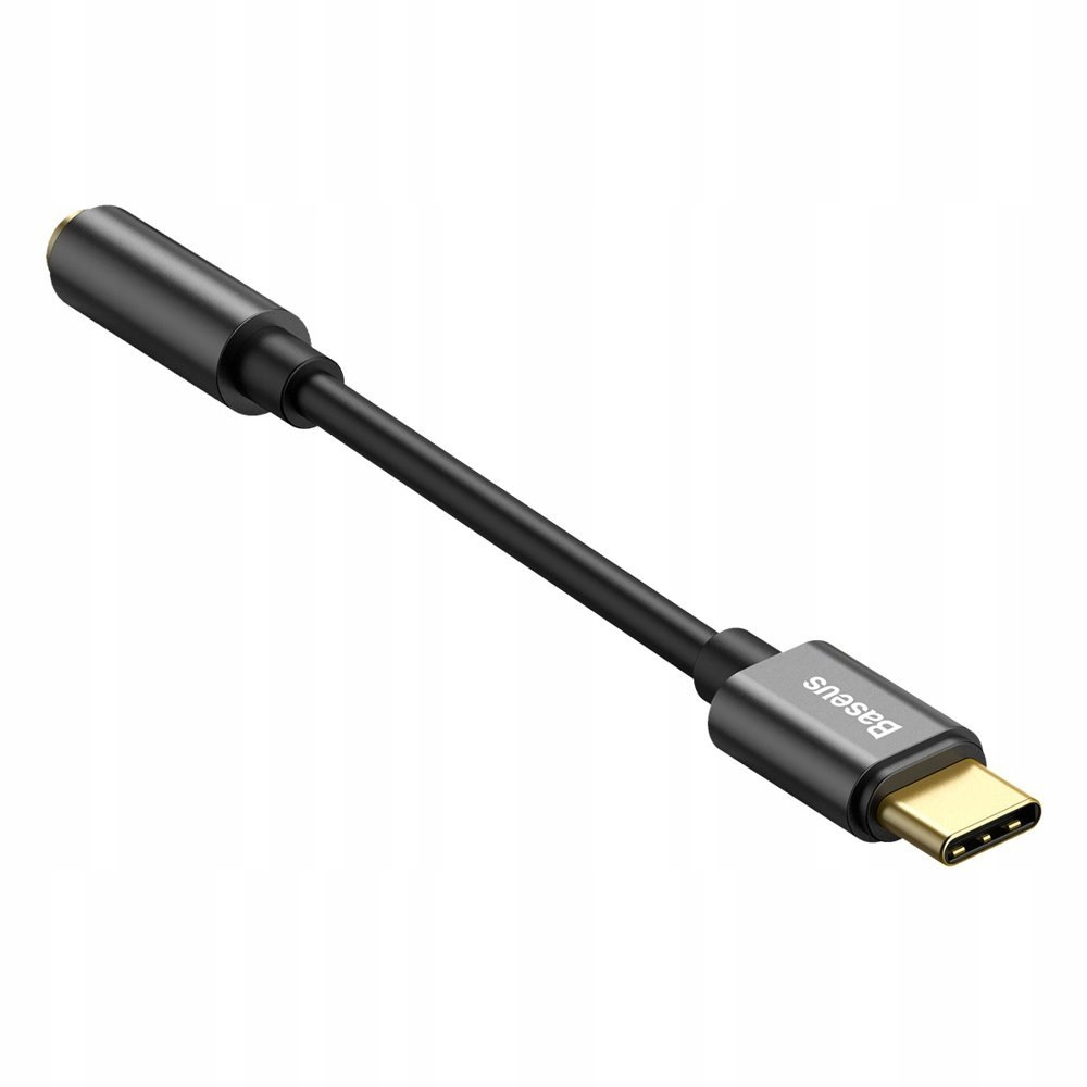 Baseus adapter do słuchawek USB-C mini jack 3.5mm CATL54-01