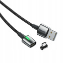 Baseus zinc magnetyczny kabel micro USB 2m 1.5A CAMXC-B01
