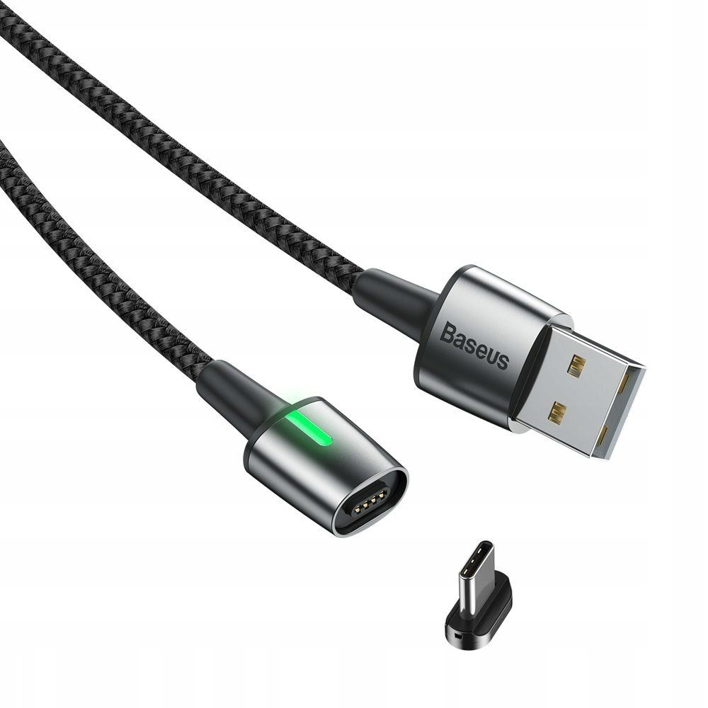 Baseus zinc magnetyczny kabel USB-C typ C 2m 2A CATXC-B01