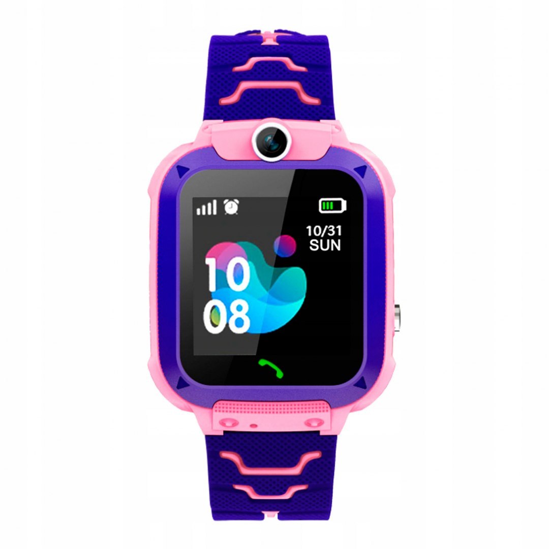 Smartwatch Q12 różowy przód