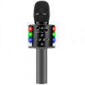 Mikrofon z głośnikiem karaoke LED bluetooth D168 - MICD168-R
