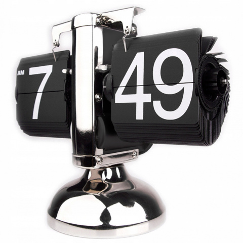 Zegar mechaniczny klapkowy w stylu retro flip clock RC01 - CRC01