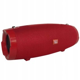 Duży głośnik Bluetooth TG504 radio - SPETG-504-R czerwony