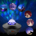Projektor gwiazd oceanu LED lampka obrotowa głośnik - SSP01
