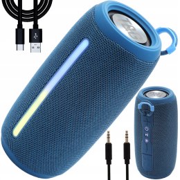 Głośnik bezprzewodowy TG-663 Bluetooth niebieski