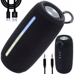 Głośnik bezprzewodowy Bluetooth czarny - TG-663-B