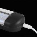 Mocna latarka warsztatowa lampa 40 LED COB USB hak magnes - 11405