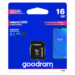Karta pamięci Goodram SDHC 16GB Class 10UHS-I M1AA-0160R12