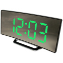 Zegar elektroniczny NOBITECH DC01 zielony LED z funkcją budzika termometr