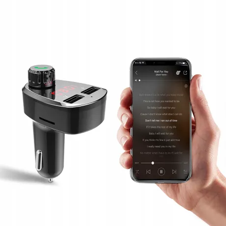 Transmiter Bluetooth ładowarka samochodowa G13