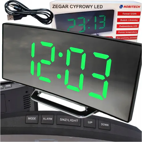 Budzik zegar elektroniczny LED DC01-Z