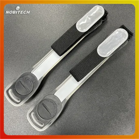 Opaska odblaskowa świecąca led oświetlenie na ramię do biegania 2 sztuki LA01