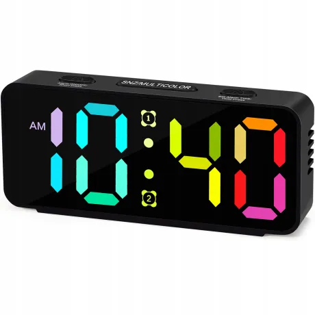 Budzik zegar elektroniczny LED DC08-CZ