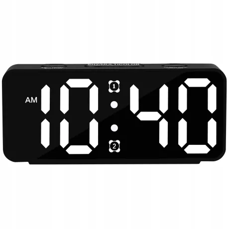 Budzik zegar elektroniczny LED DC08-CZ