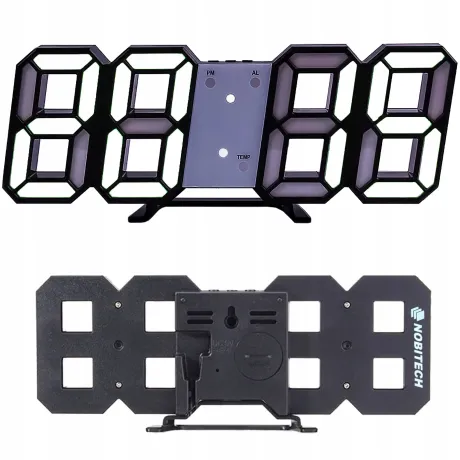 Zegar ścienny duży LED cyfrowy DC03-B