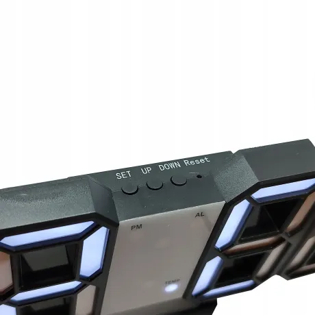 Zegar ścienny duży LED cyfrowy DC03-B