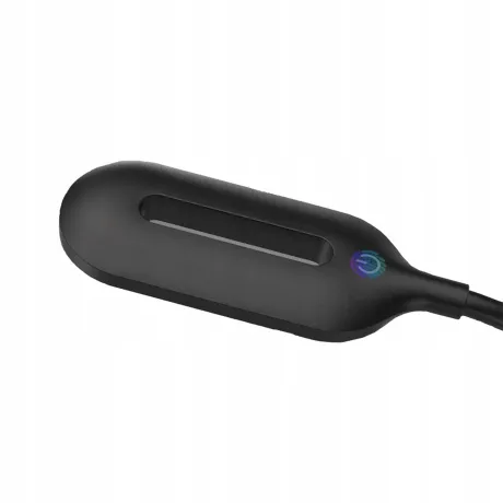 Lampka na biurko ładowarka indukcyjna organizer na długopisy czarna HT-513-CZ