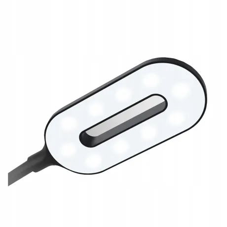 Lampka na biurko ładowarka indukcyjna organizer na długopisy czarna HT-513-CZ