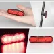 Lampka rowerowa tylna LED USB akumulatorowa 4 tryby + kabel BL03