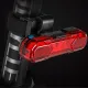 Lampka rowerowa tylna LED USB akumulatorowa 4 tryby + kabel BL03