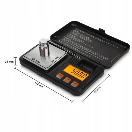 Waga jubilerska 200g 0,01g JS02