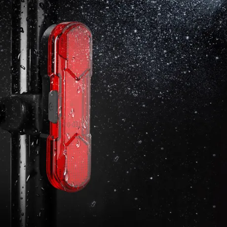 Lampka rowerowa przednia tylna LED USB zestaw BL01+BL03