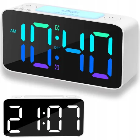 Budzik zegar elektroniczny LED DC06-B