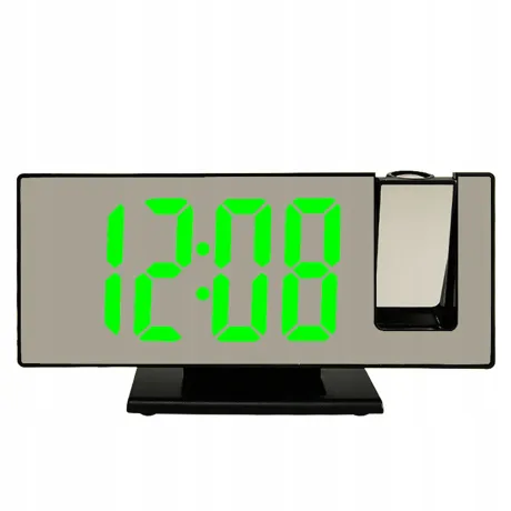 Budzik zegar elektroniczny z projektorem LED DC05-Z