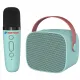 Mikrofon dla dzieci bezprzewodowy z głośnikiem niebieski P2-N