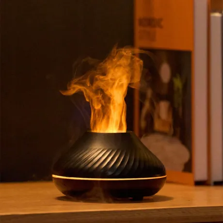 Nawilżacz powietrza wulkan czarny AH05