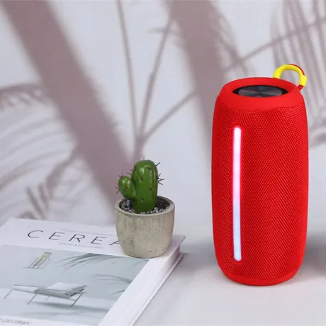 Głośnik bezprzewodowy Bluetooth czerwony TG663-R