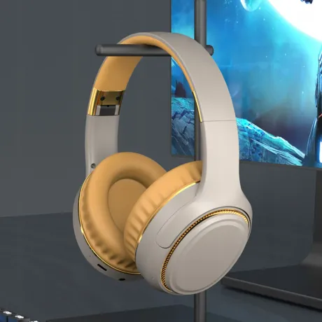 Słuchawki bezprzewodowe Bluetooth khaki H6-K