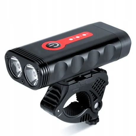 Lampka rowerowa przednia tylna zestaw LED mocna BL06