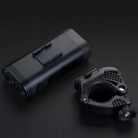 Lampka rowerowa przednia tylna zestaw LED mocna BL06