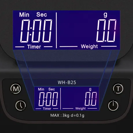 Waga kuchenna 3kg do parzenia kawy WH-B25