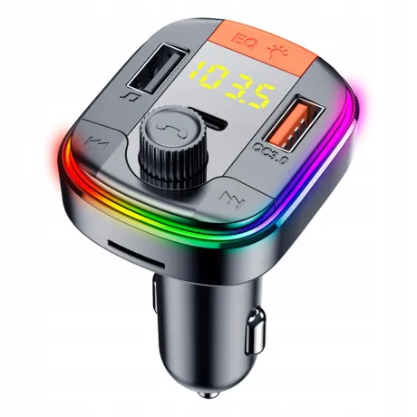 Transmiter Bluetooth ładowarka samochodowa T832