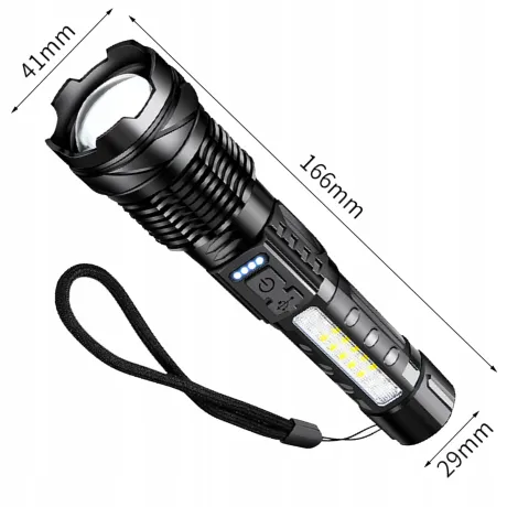 Latarka taktyczna LED akumulatorowa FL02