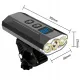 Lampka rowerowa przednia + tylna USB zestaw BL07+BL03
