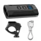 Lampka rowerowa przednia + tylna USB zestaw BL07+BL03