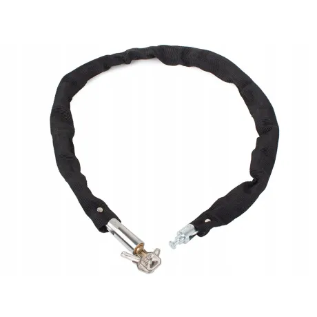 Zapięcie rowerowe łańcuch blokada składana na klucz 100cm 14364