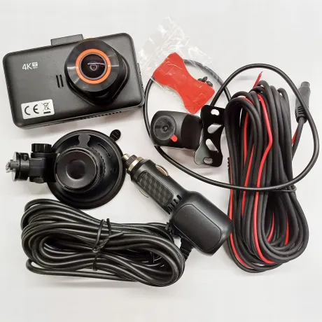 Rejestrator kamera samochodowa przednia + tylna WIFI 4K N5