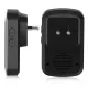 Dzwonek bezprzewodowy do drzwi furtki wodoodporny DB01-CZ czarny