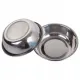 Miska dla psa kota podwójna metalowa 2 x 300ml 19108_N