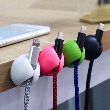 Organizer na kable uchwyt do kabli samoprzylepny 06199