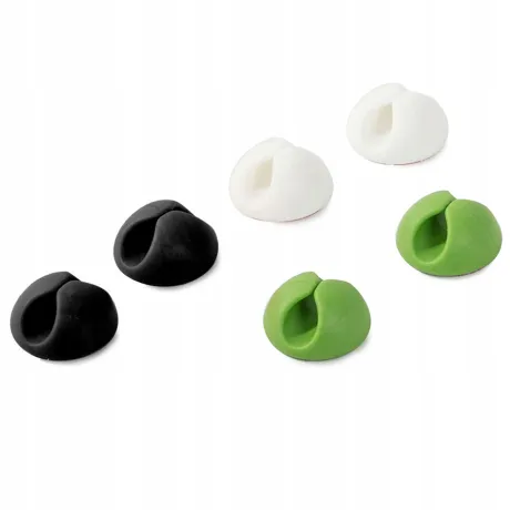 Organizer na kable uchwyt do kabli samoprzylepny 06199