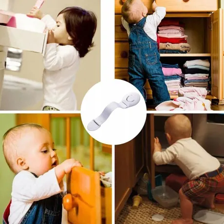 Zabezpieczenia szafek blokada szuflad przed dziećmi 01604